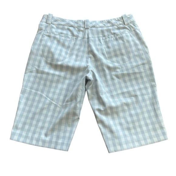 Nike Golf Tour Performance Plaid Bermuda Athletic Shorts Size 10 Summer Preppy - Picture 6 of 16